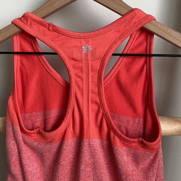 Athleta Fastest Track Coral Racerback Tank Top Sz Small - Picture 6 of 7
